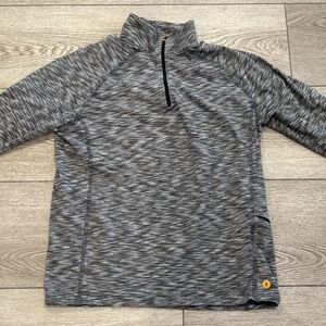 Bonobos Golf Pullover Men’s Medium 1/4 Zip Pullover Grey Pima Cotton Workout Gym